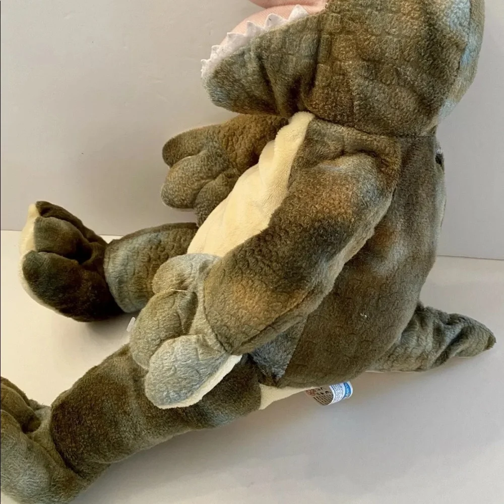 Teddy Mountain Plush Green Dinosaur 12